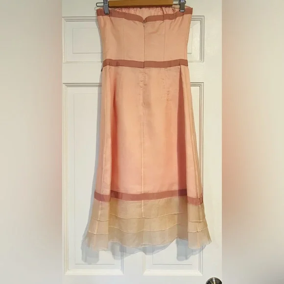 Nicole Miller Pink A-Line Knee-Length Skirt for Work - Picture 2 of 3